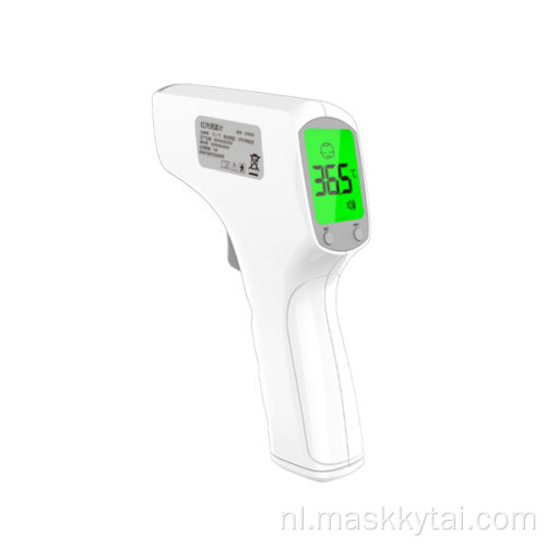 Infrarood voorhoofd nul contact thermometer